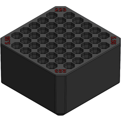 Milwaukee Packout ammo insertsSMALL TRAY 223/5.56 RED