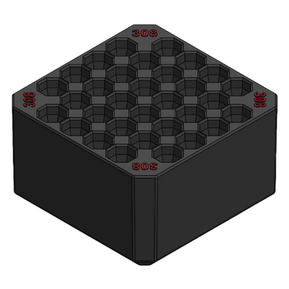 Milwaukee Packout ammo insertsSMALL TRAY 308 RED