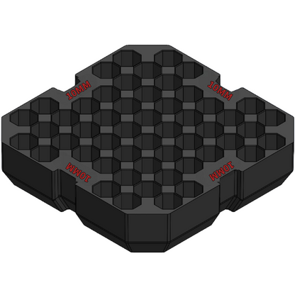 Milwaukee Packout ammo insertsSMALL TRAY 10MM RED