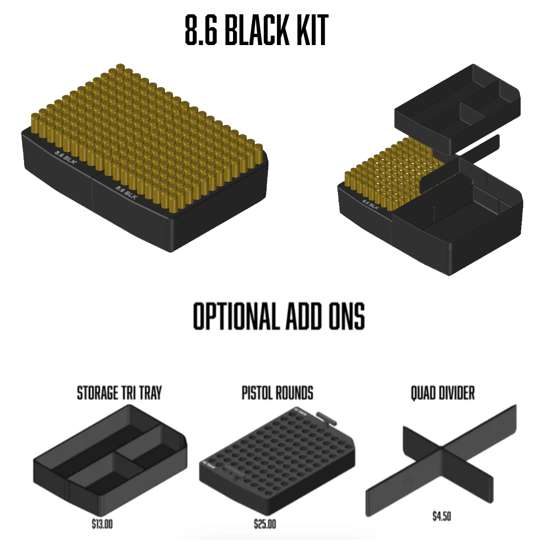 Pelican™ Vault V100 Rifle Range kits. - WM Prints LLC