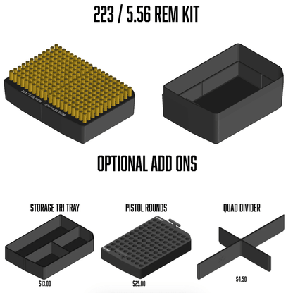 Pelican™ Vault V100 Rifle Range kits. - WM Prints LLC