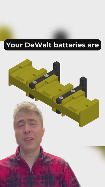 DeWalt Battery Wall Mount Holders