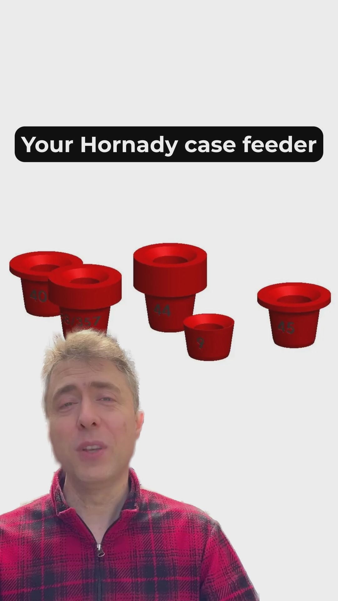 Hornady LNL Case Feeder pivot adapter bushings.