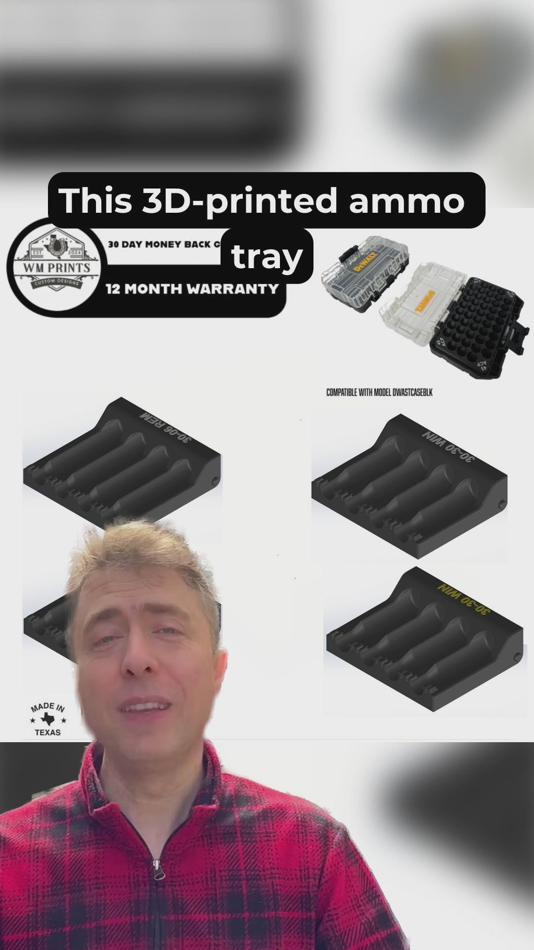 DEWALT TOUGH CASE RIFLE AMMO INSERTS