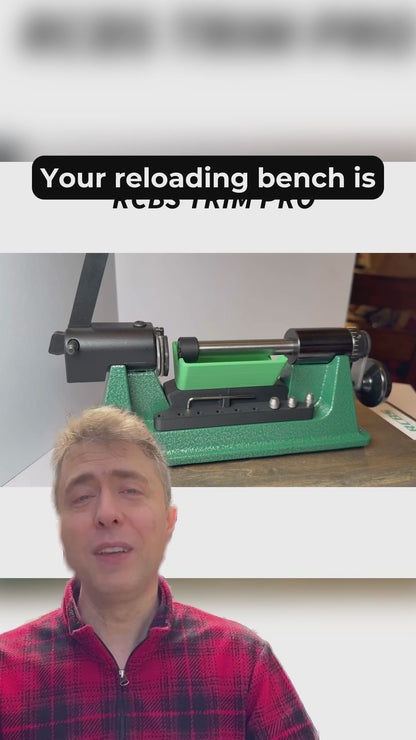 RCBS style brass case trimming catcher, Trim Pro.