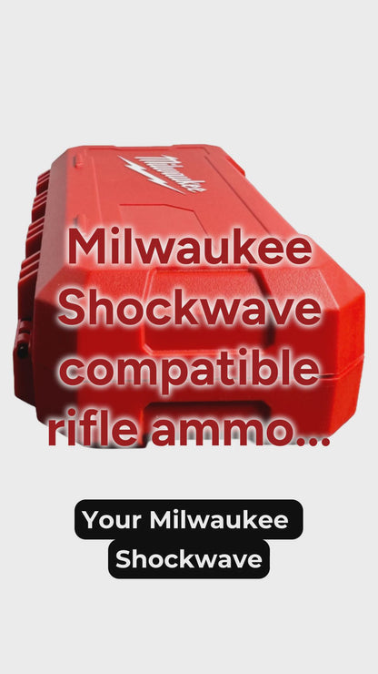 Milwaukee Shockwave compatible rifle ammo Inserts.