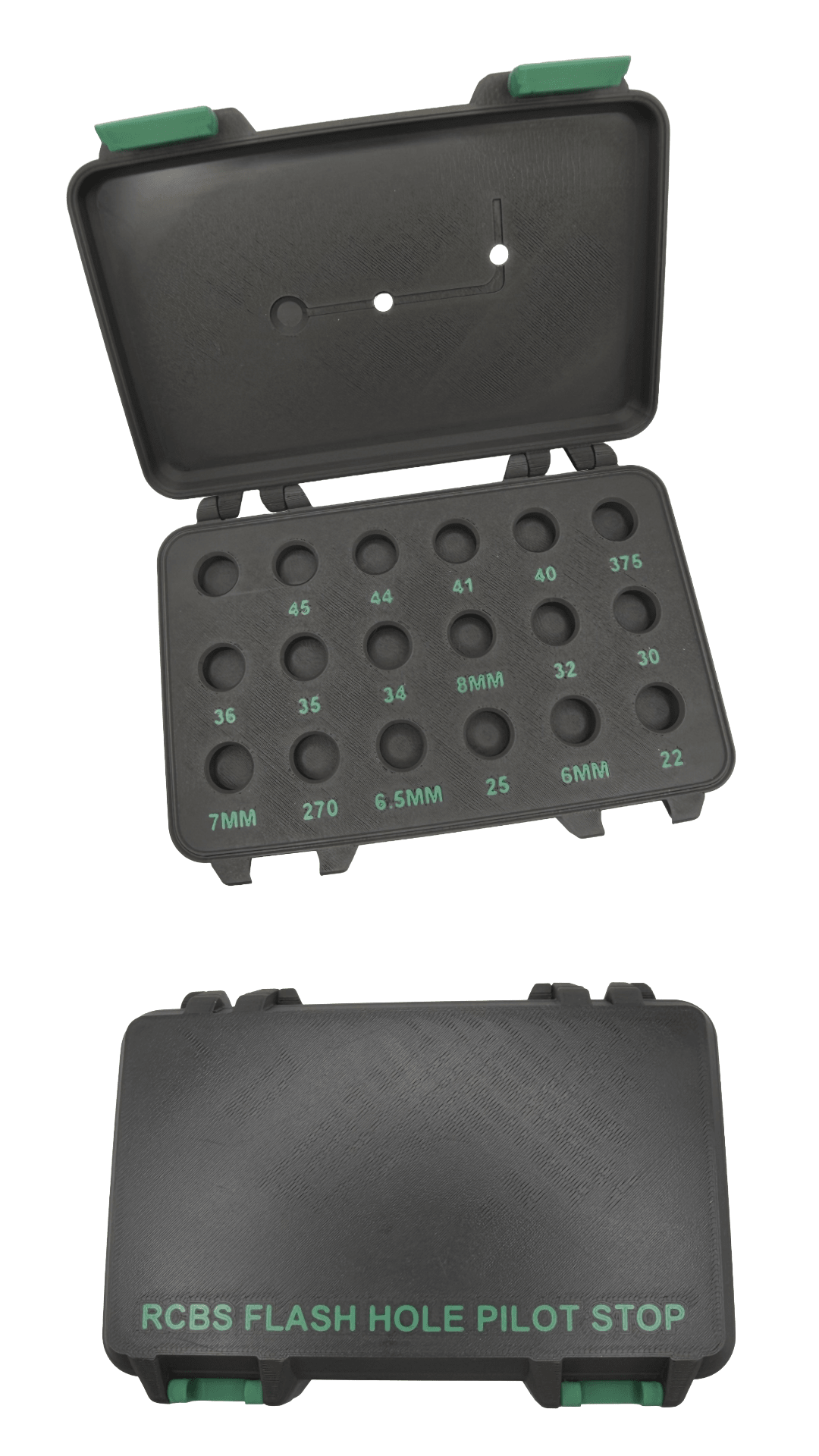 RCBS Flash Hole Pilot Stop Storage Case - WM Prints LLC