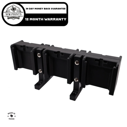 Matco/Klutch type battery holder for six batteries.