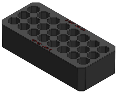 Milwaukee Packout ammo inserts, Fits compact Packout.