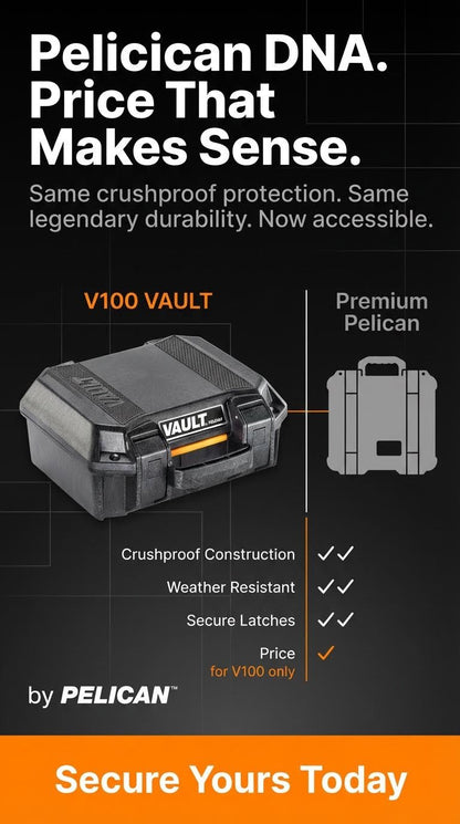 V100 VAULT by Pelican™ - WM Prints LLC